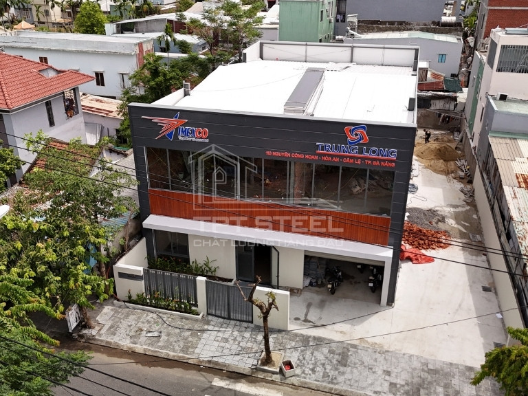 nhà thép tiền chế văn phòng công ty