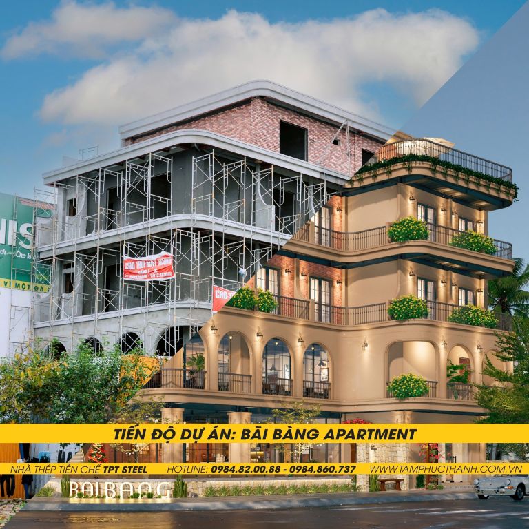 dự án khu nghĩ dưỡng bãi bàng apartment