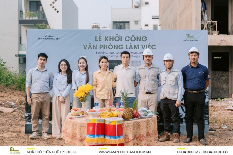 Phương Nam Group khởi công dự án văn phòng làm việc mới tại Đà Nẵng